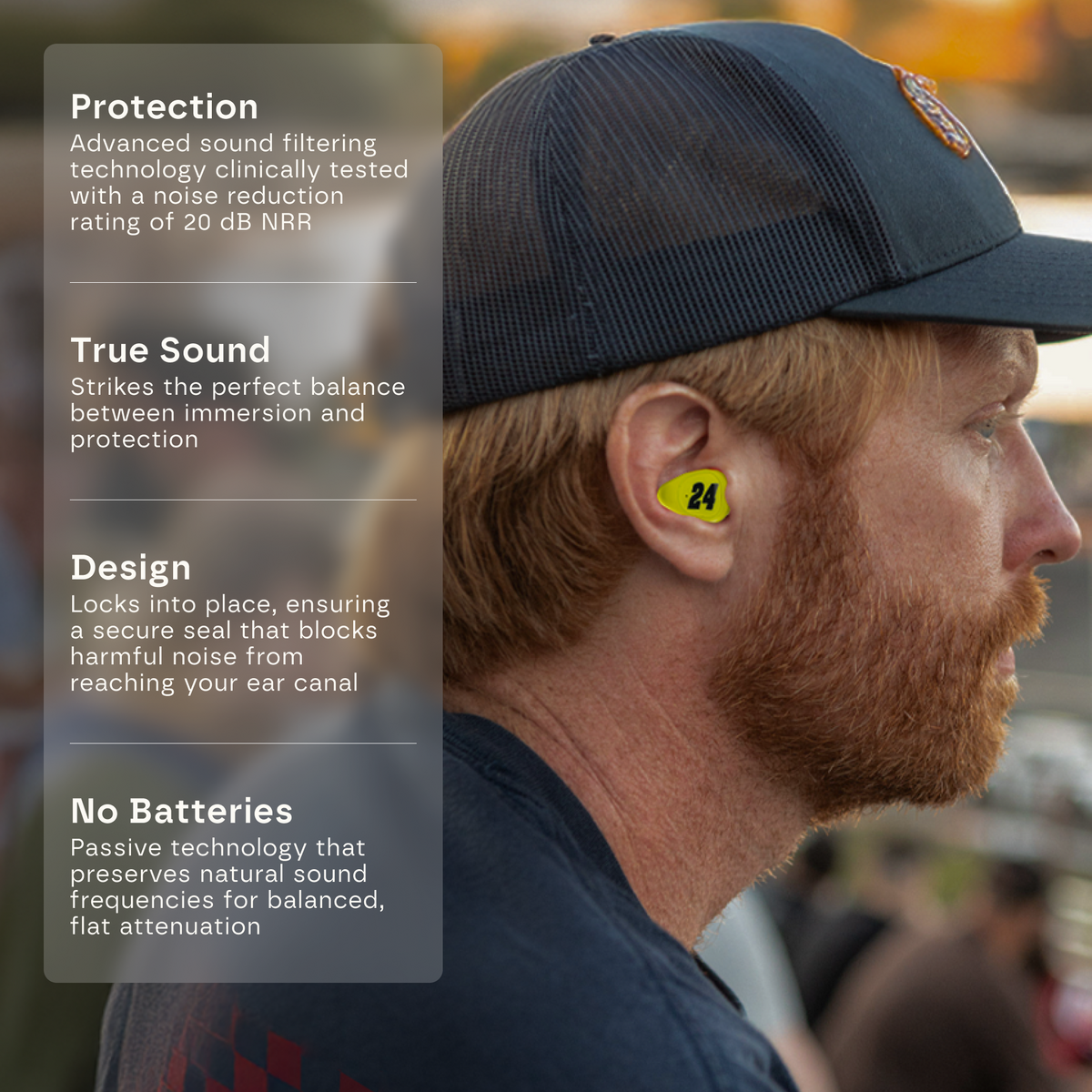 EAROS x Hendrick Motorsports® Earplugs