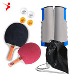 Portable Table Tennis Racket Set