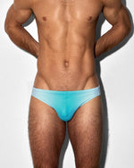 Swim Tanga Super Bright Halftone Neon Blue