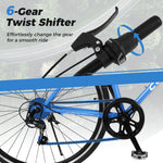 Mountain Bike Adjustable with 6-Speed and All-Terrain Rubber Wheels | 26"