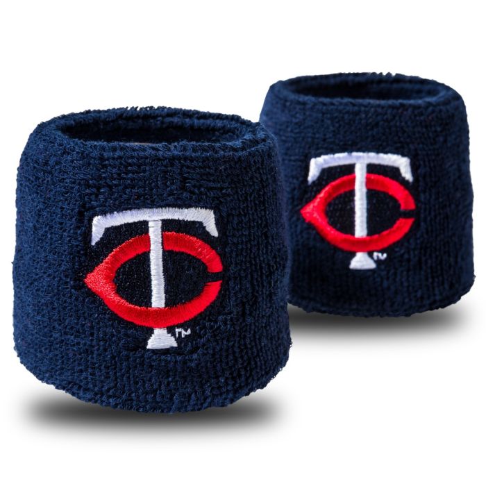Franklin MLB 2.5" Wristbands | Official Team Logo Sweatbands