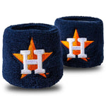 Franklin MLB 2.5" Wristbands | Official Team Logo Sweatbands