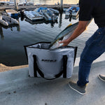 Insulated Fish Cooler Bag with Flat Bottom | 27QT