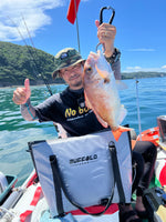 Insulated Fish Cooler Bag with Flat Bottom | 27QT
