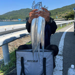 Insulated Fish Cooler Bag with Flat Bottom | 27QT