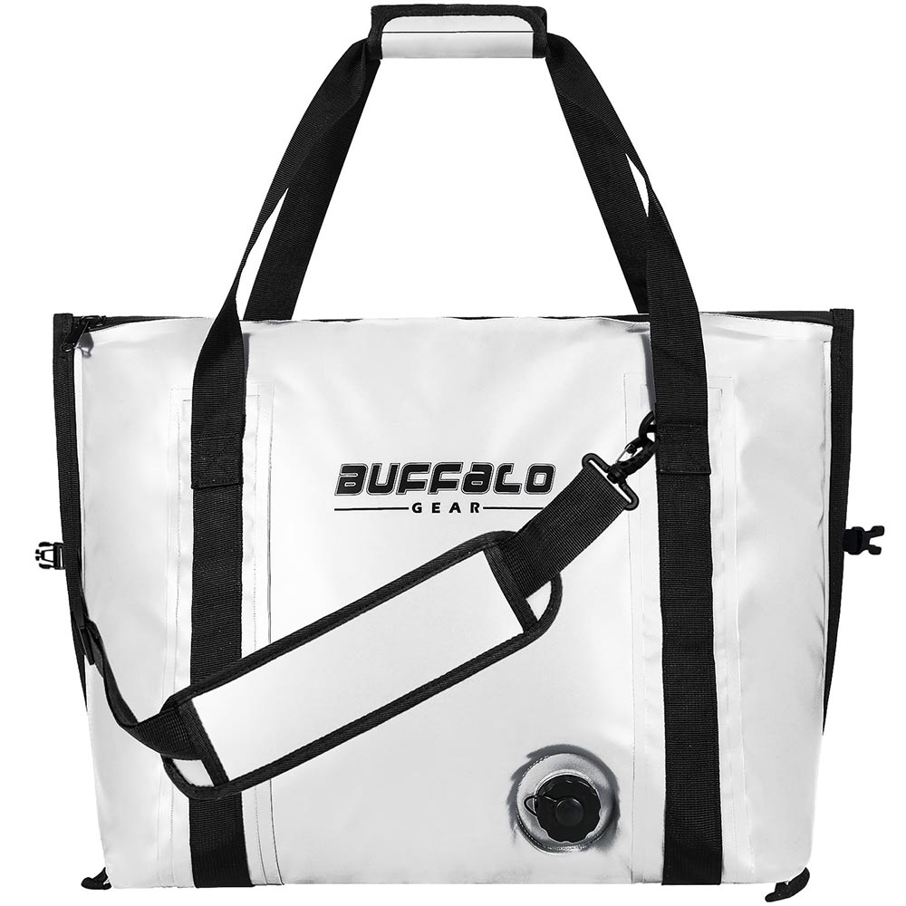 Insulated Fish Cooler Bag with Flat Bottom | 27QT