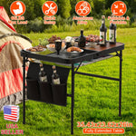 Foldable Camping Table Aluminum Alloy Grill Stand | 66 LBS