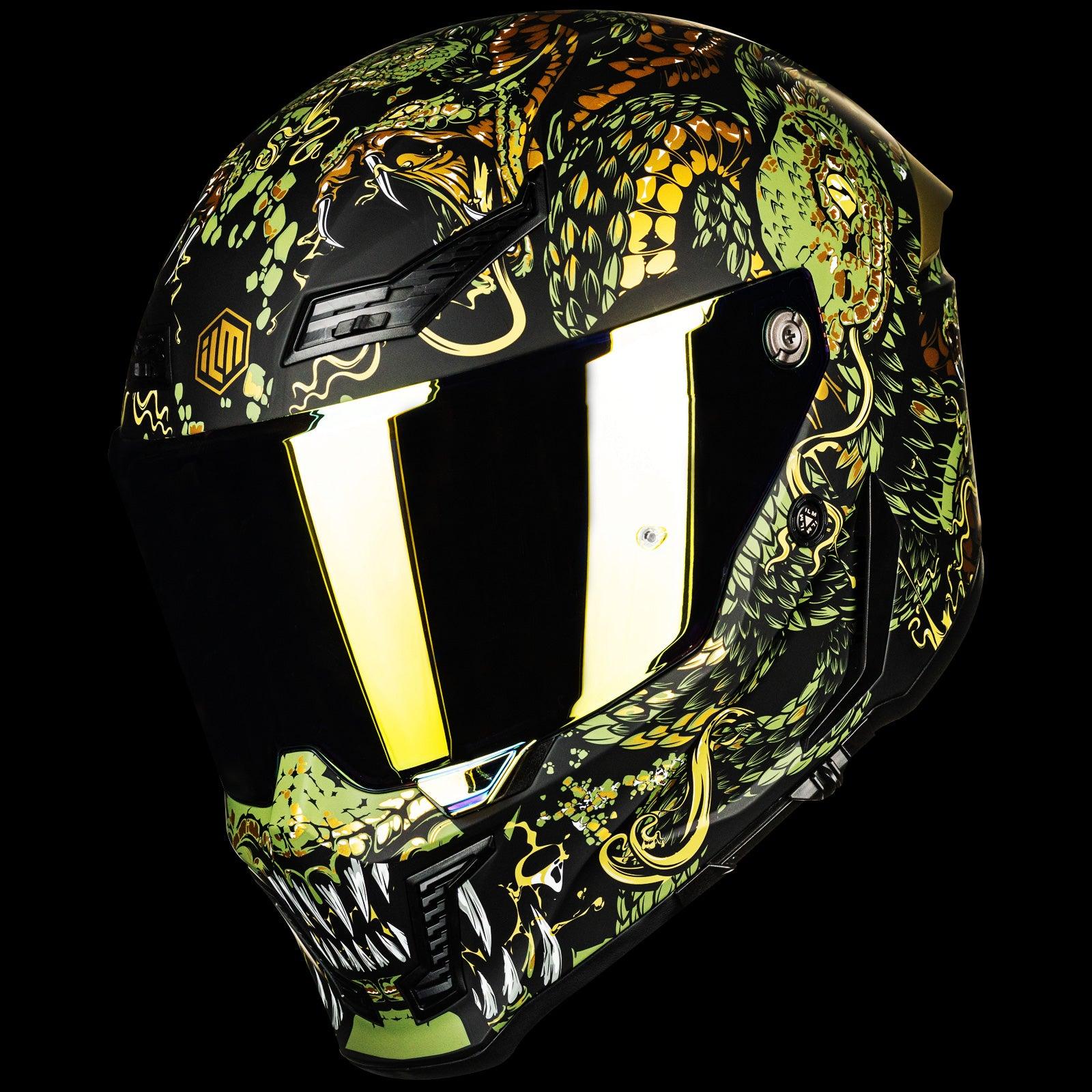 ILM Full Face Motorcycle Helmets | Racing Helmet Model MF509