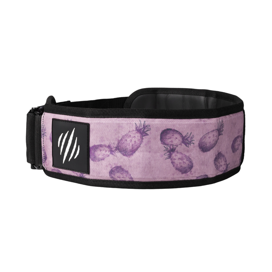 Bear KompleX 'APEX' Premium Leather Belt | Bethany Flores Signature Pineapple