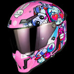 ILM Moto Full Face Helmet DOT ECE Powersports Dual Visor Street Racing with Pinlock Cascos para Motos | MF509 Pro
