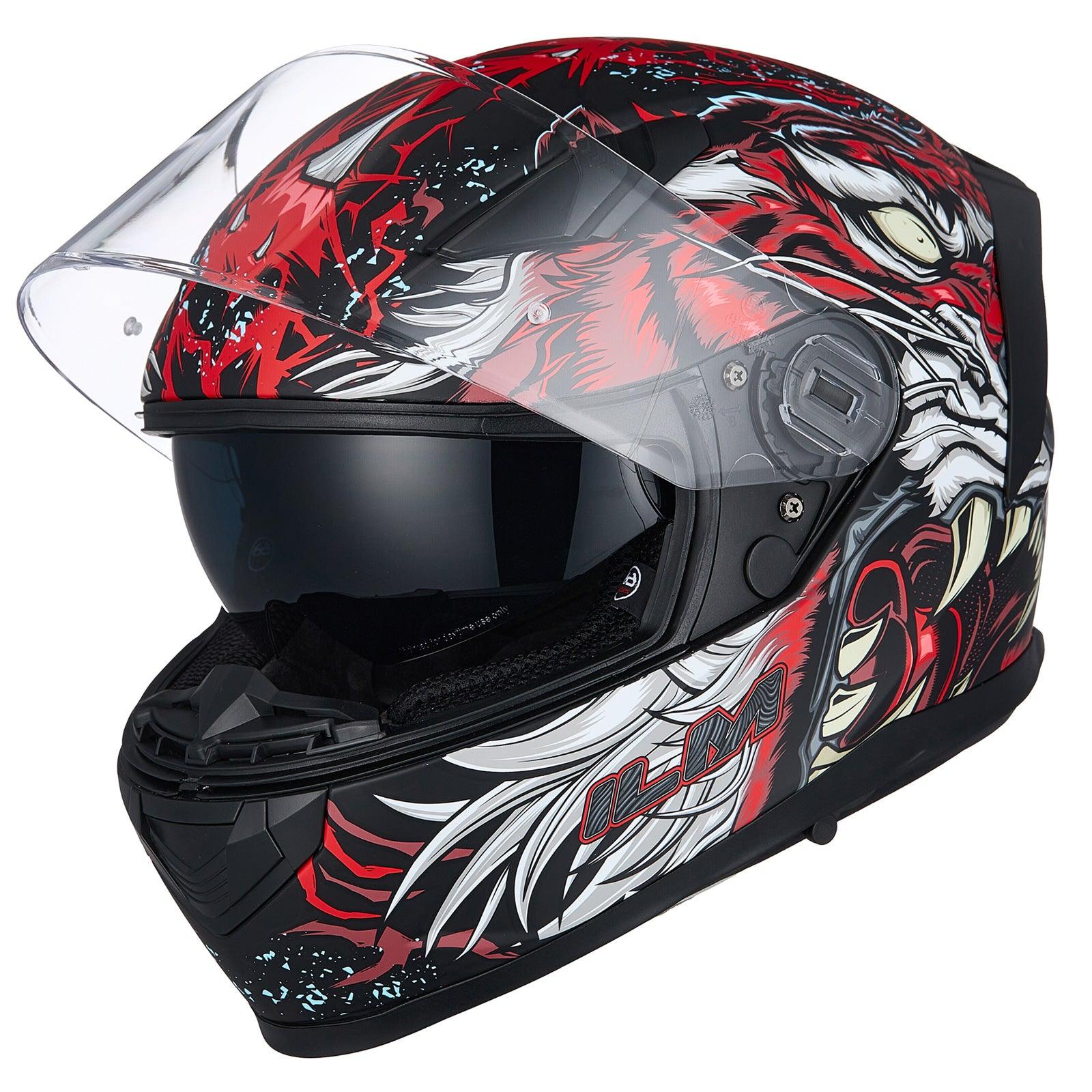 ILM Full Face MIPS Motorcycle Helmet | 129M