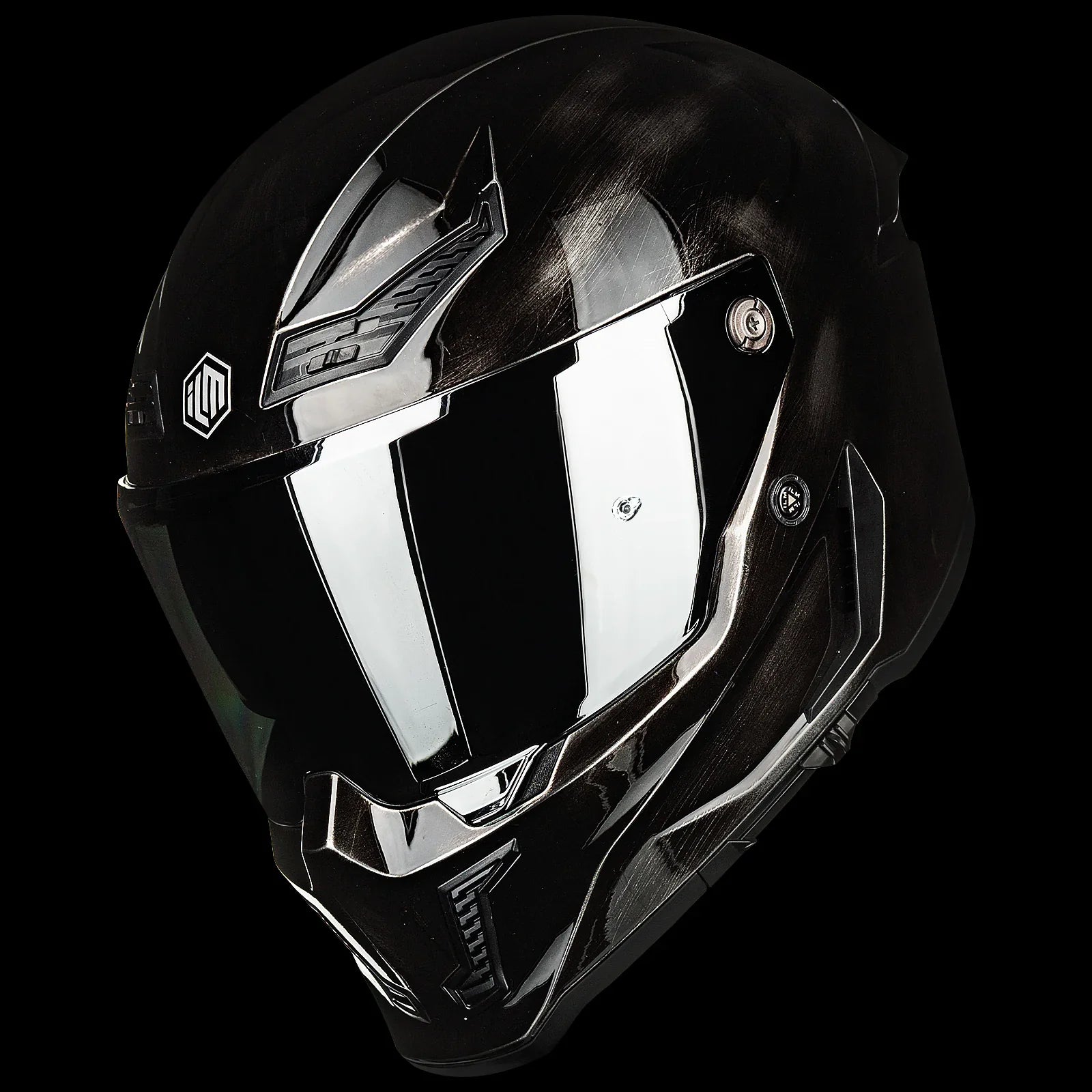 ILM Moto Full Face Helmet DOT ECE Powersports Dual Visor Street Racing with Pinlock Cascos para Motos | MF509 Pro