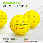 Outdoor Practice Pickleballs | Yellow