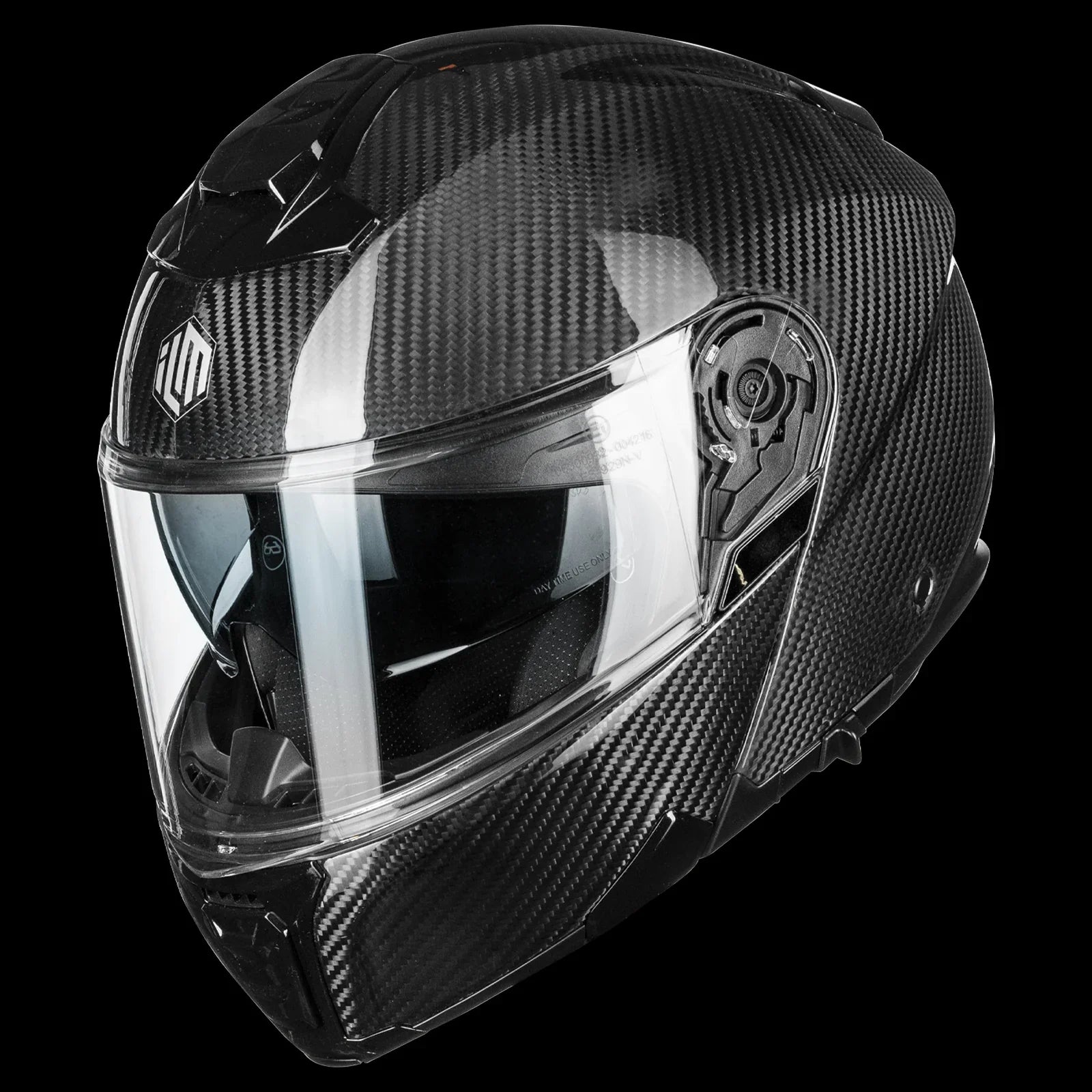 ILM Carbon Fiber Motorcycle Modular Helmets DOT ECE | Model MF529F