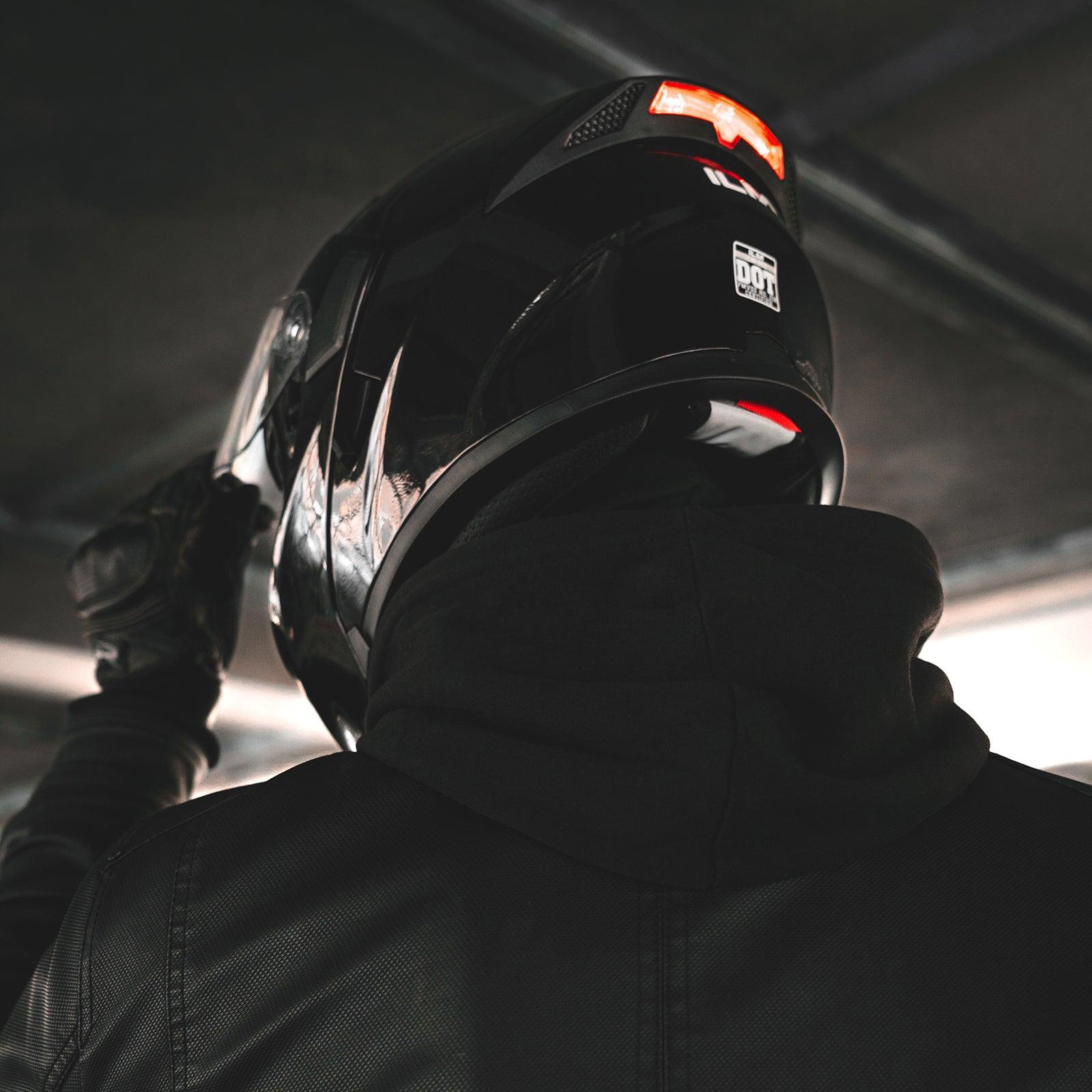 ILM Motorcycle Modular Full Face Helmet | 902LED