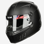 ILM Snell SA2020 Approved Auto Racing Lightweight Fiberglass Full Face Helmets | Model 890