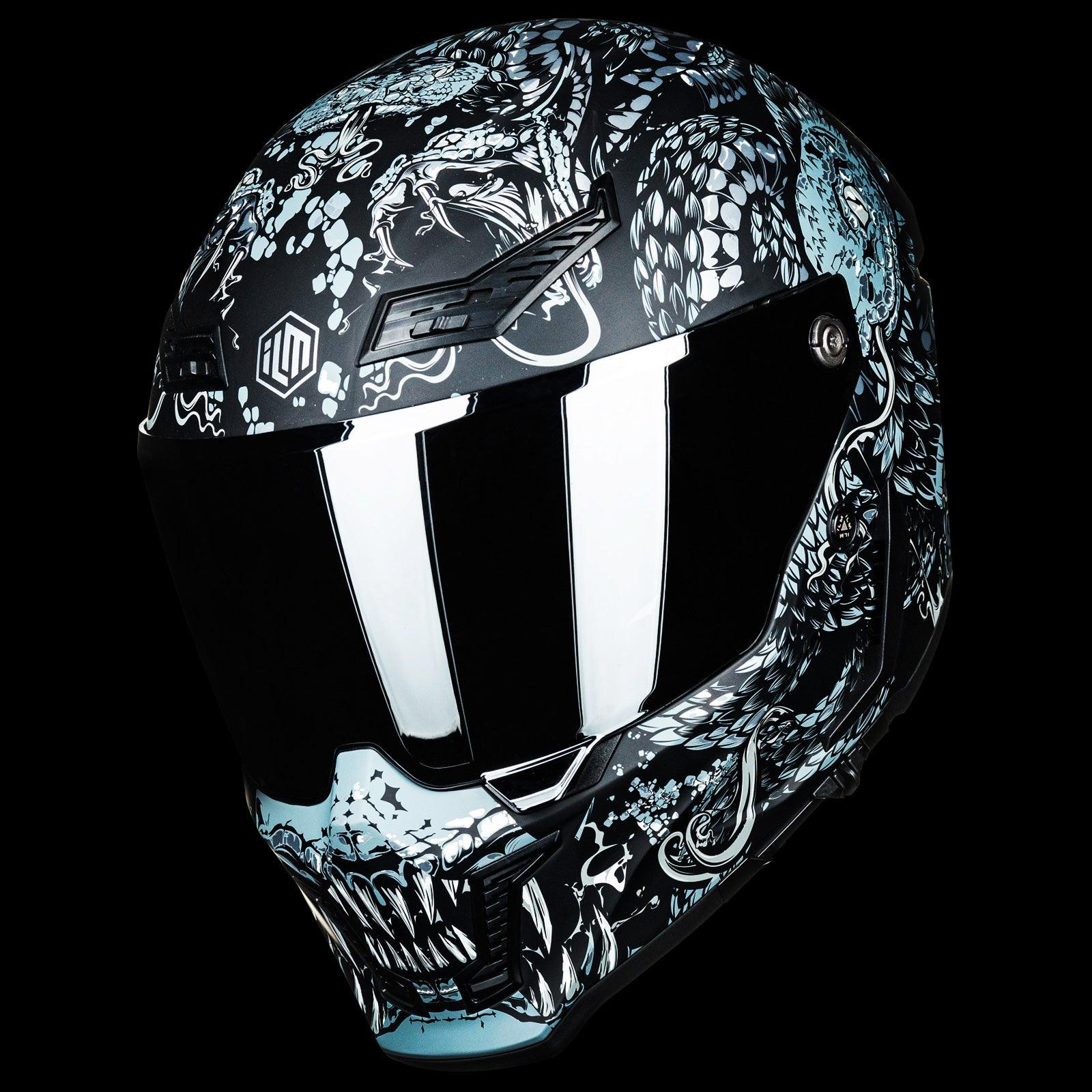 ILM Full Face Motorcycle Helmets | Racing Helmet Model MF509