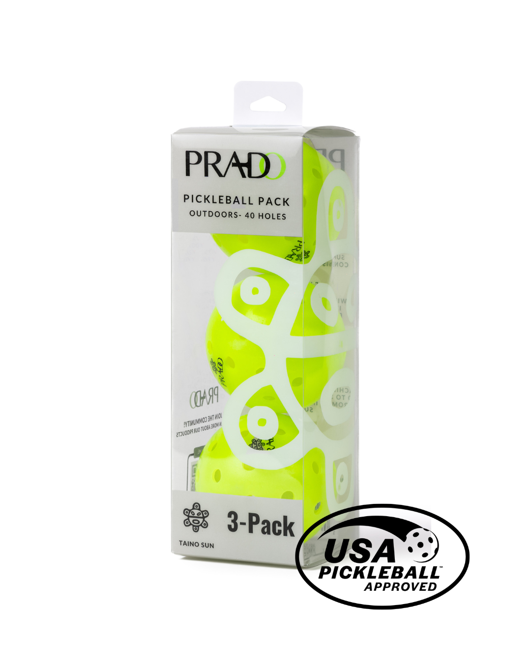 Taíno Sun Pickleball Balls | USAPA Approved Outdoor