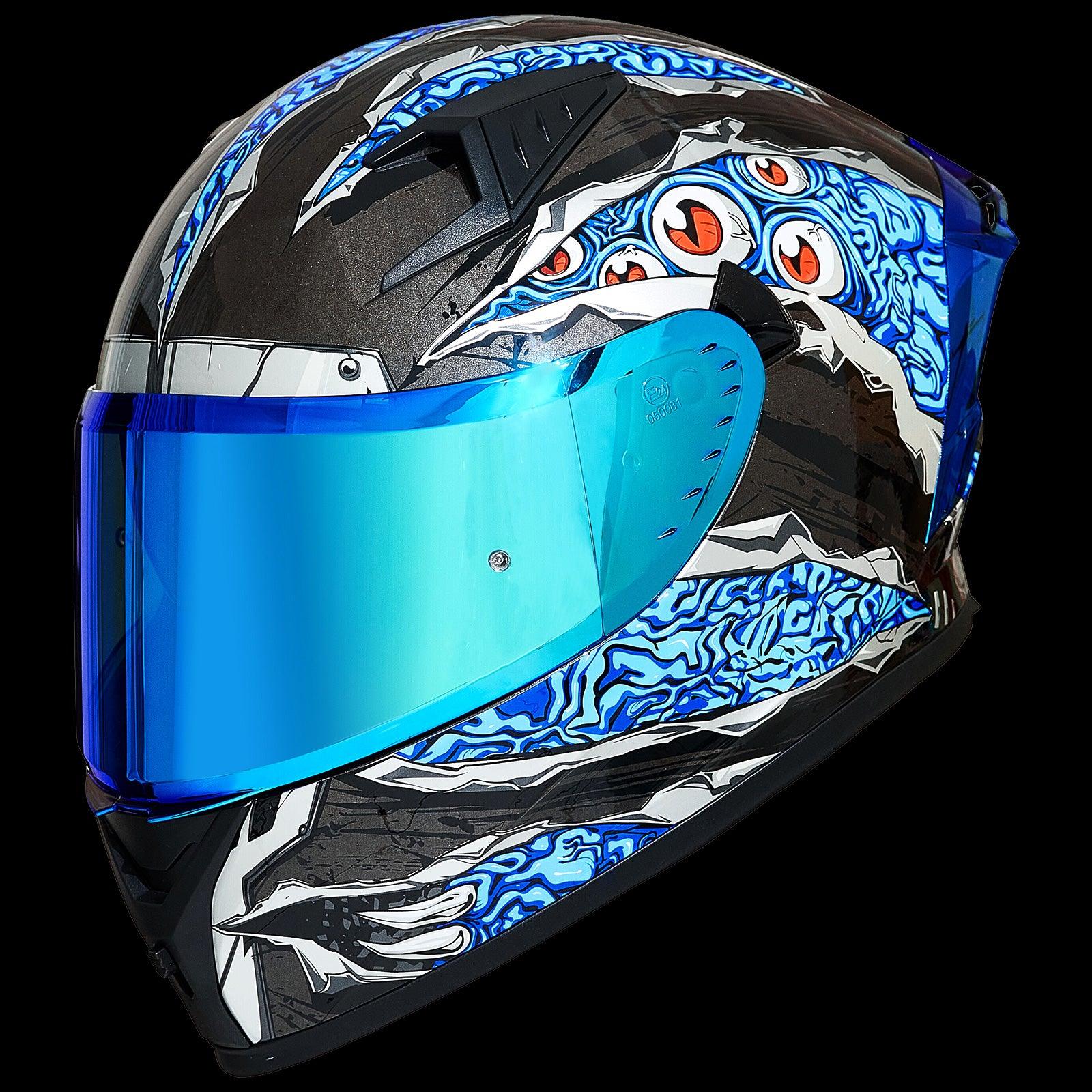 ILM Full Face Motorcycle Helmet | Model Z501