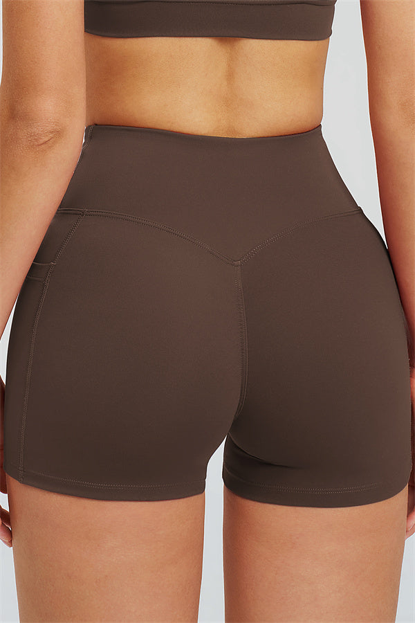 The Sizzle Zip Jacket Sports Bra Shorts | 3-Piece Set