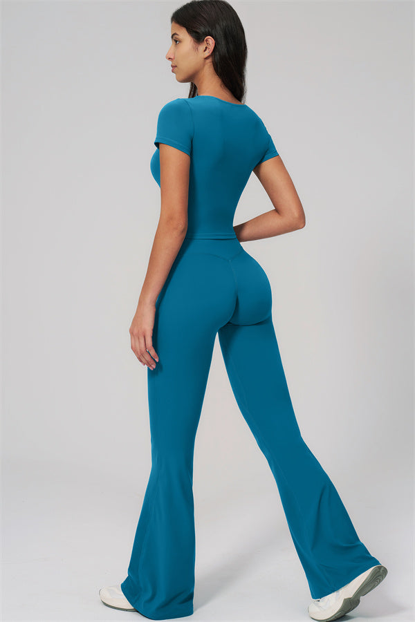 The Rapture T-Shirt Flared Leggings 2-Piece Set