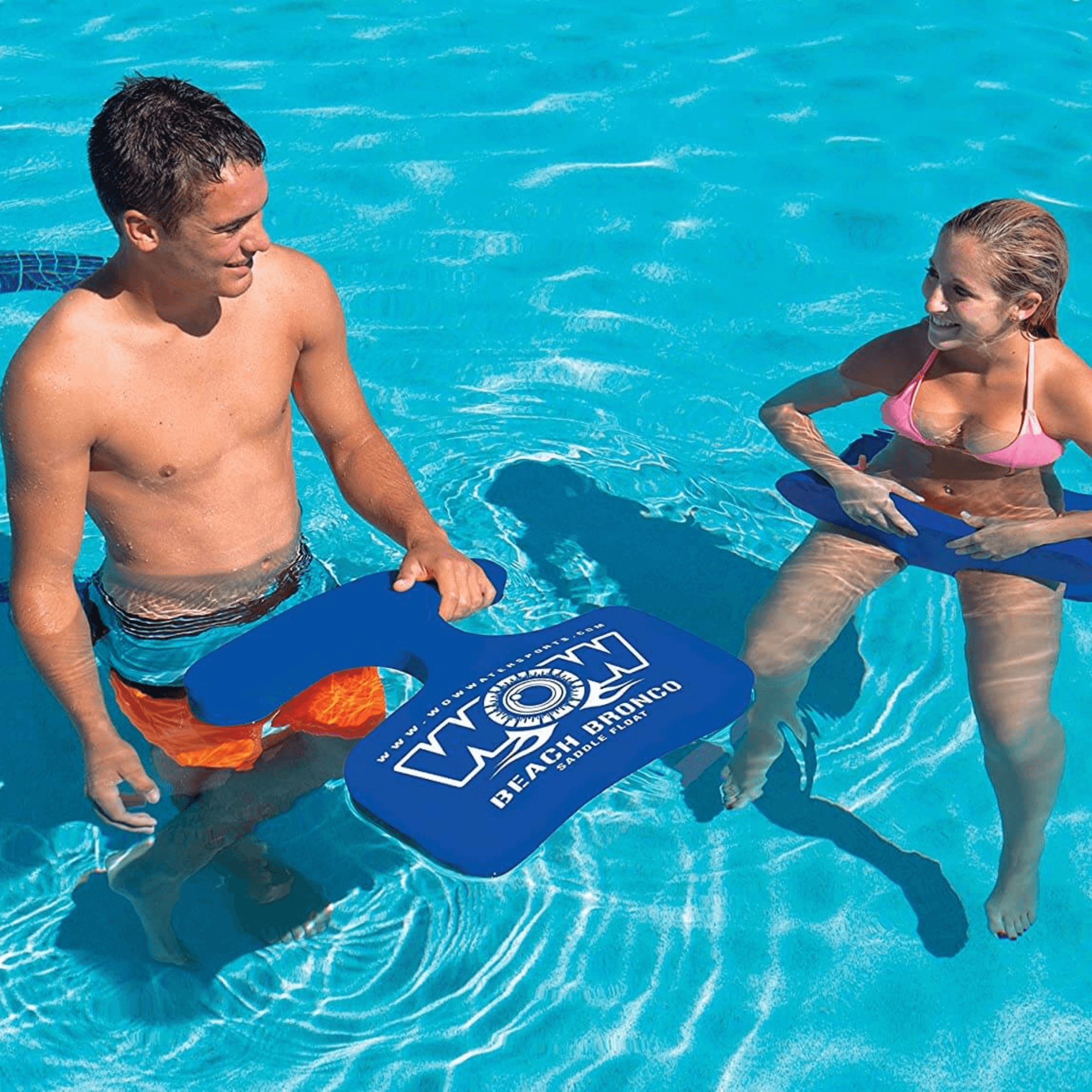 WOW Watersports Beach Bronco Blue 1 Person | 220Ibs (99kg) max