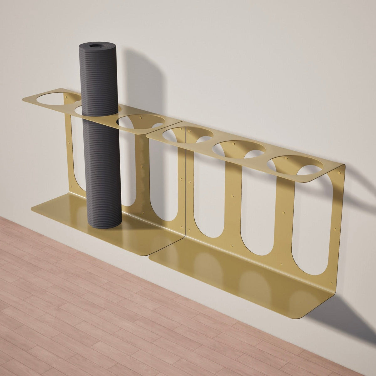 Yoga Mat Rack | Holds 3 Mats/Rollers