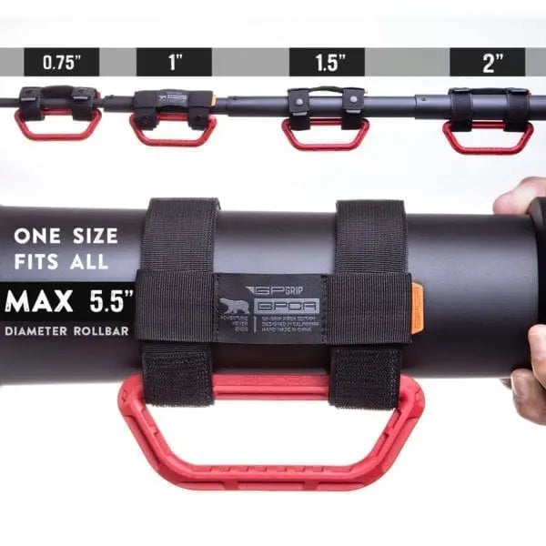 GP-Grip Universal | Fits 0.75"–5.5" Roll Bars & Tubes
