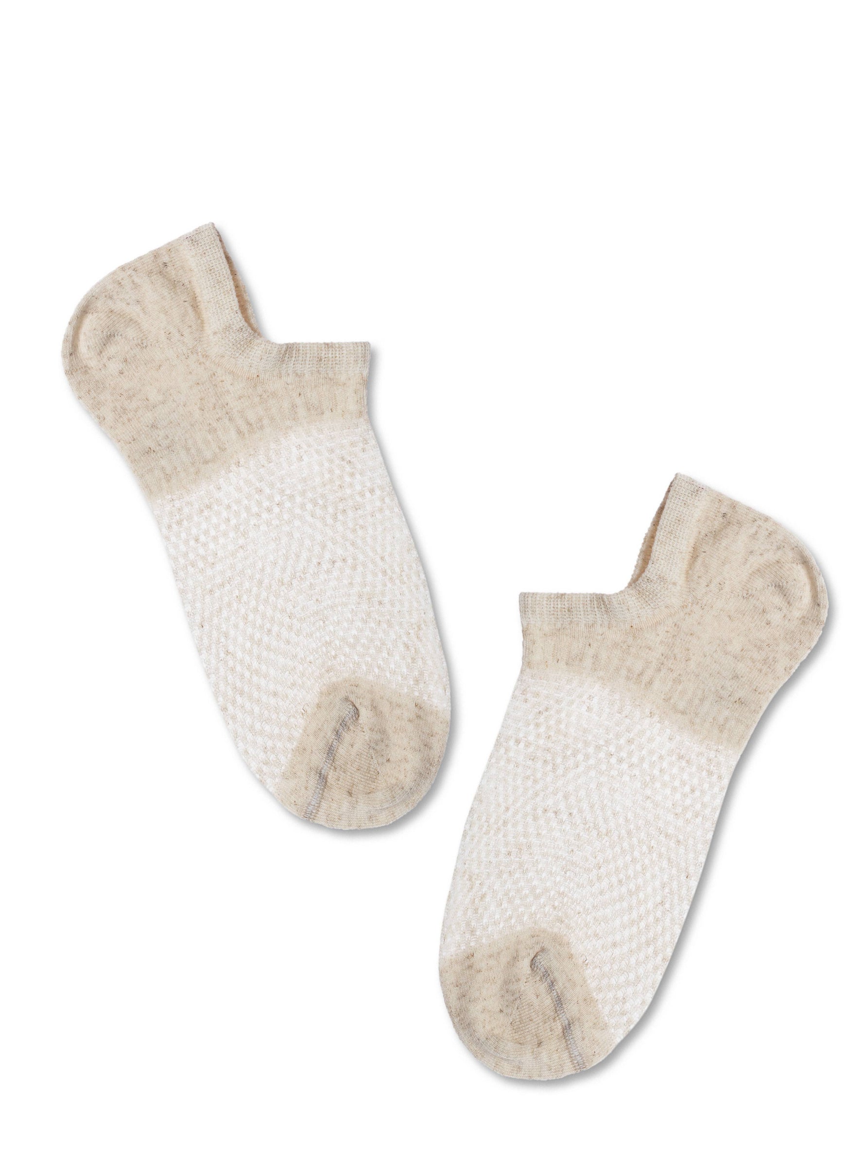 Conte Active Ultra-Short Cotton Women's Socks with Linen | #20S-106SP(251)