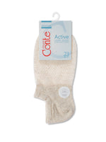 Conte Active Ultra-Short Cotton Women's Socks with Linen | #20S-106SP(251)