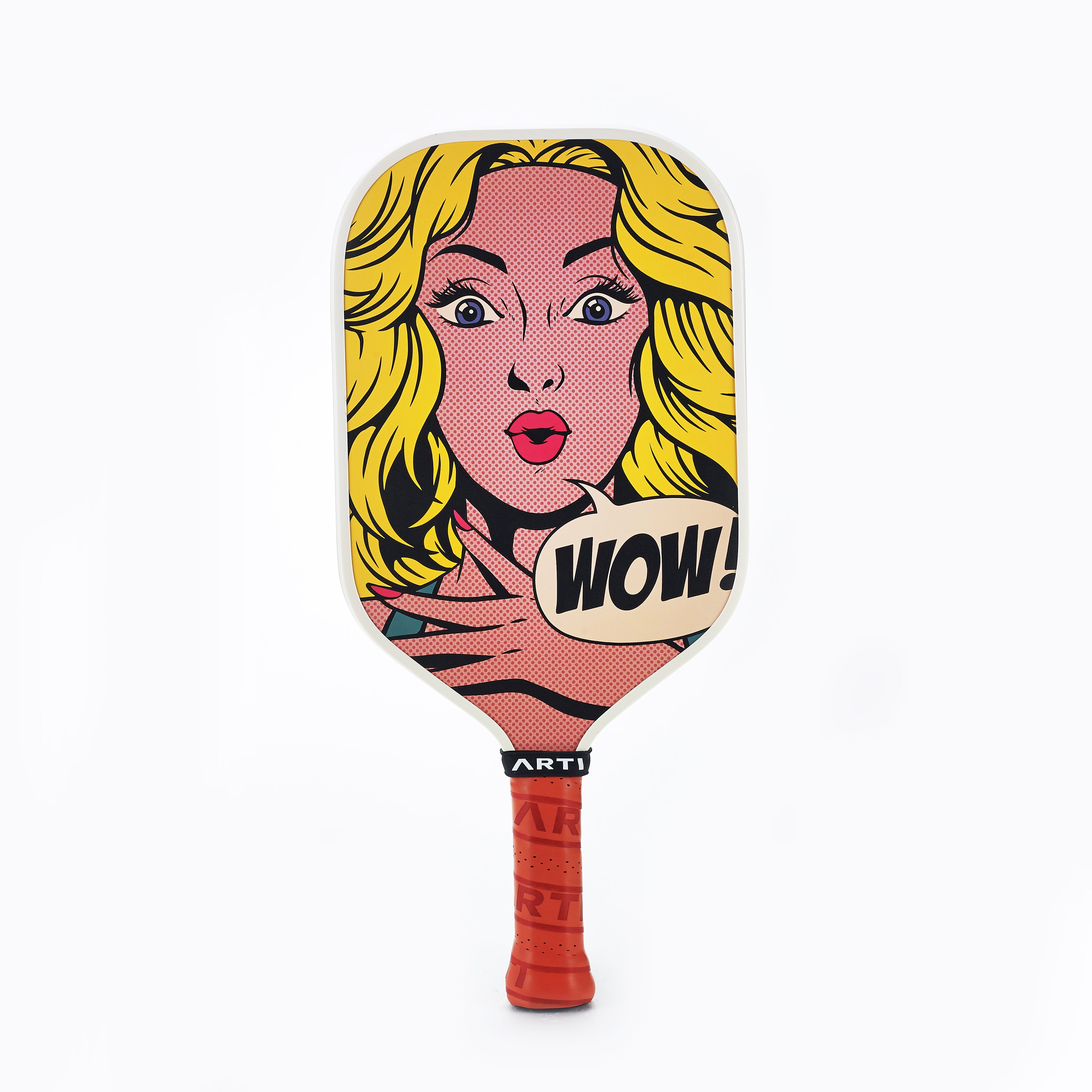 ARTI 16mm T700 Carbon Fiber Kristen & Kristy "WOW" Pickleball Paddle