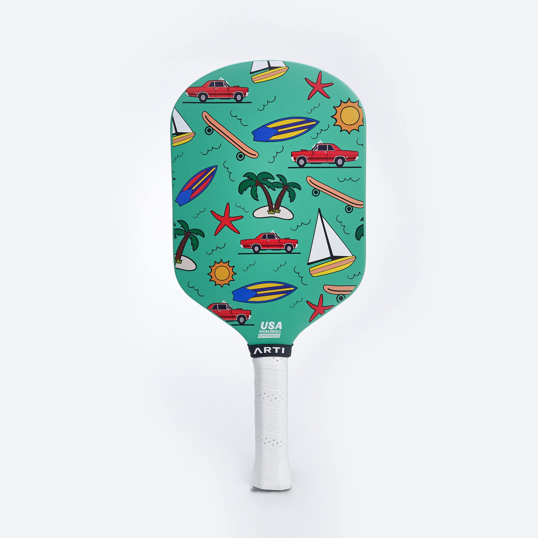 ARTI 16mm T700 Carbon Fiber "CALIFORNIA" Pickleball Paddle