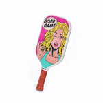 ARTI 16mm T700 Carbon Fiber Kristen & Kristy "GOOD GAME" Pickleball Paddle | USA Pickleball Approved