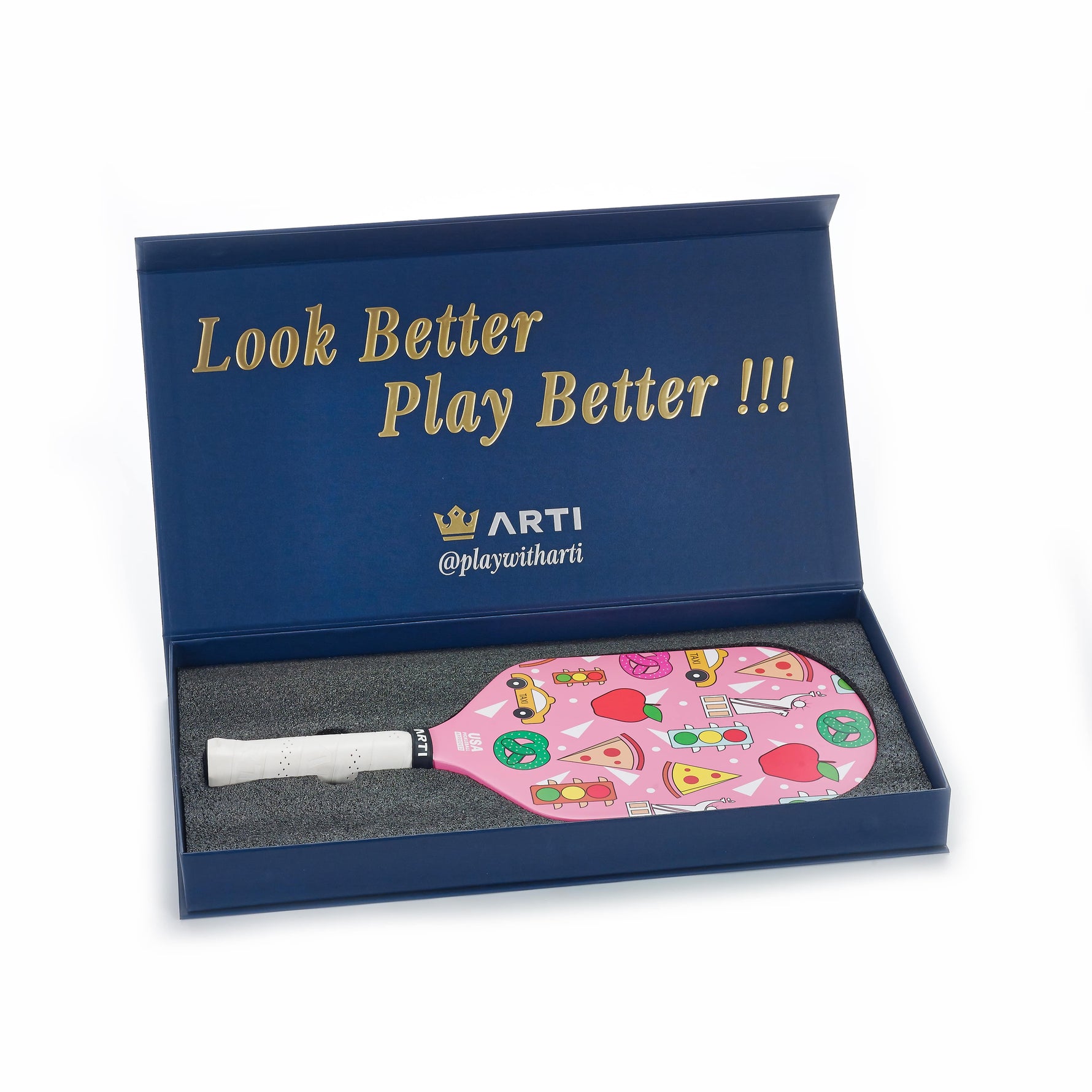 ARTI 16mm T700 Carbon Fiber "NEW YORK" Pickleball Paddle