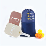ARTI Fiberglass "Sandstorm" Pickleball Paddle Set | USA Pickleball Approved
