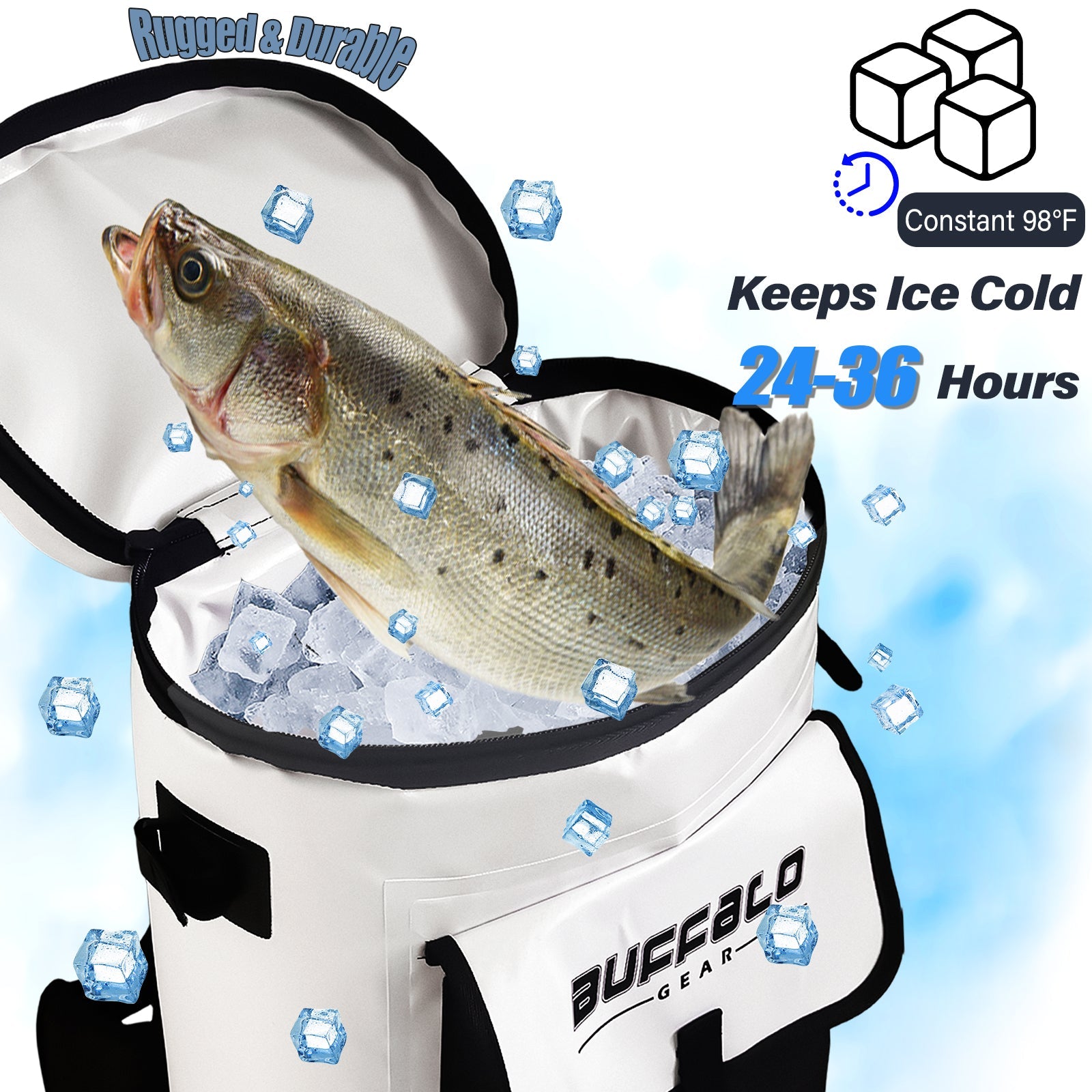 31QT Fish Cooler Backpack | Kill Backpack