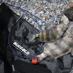 32" Waterproof Fish Bag with Aerator Pocket for Live Bait