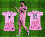 New Pink Lionel Messi Home Kids Soccer Jersey Pink (Set of 2) | Toddler & Youth