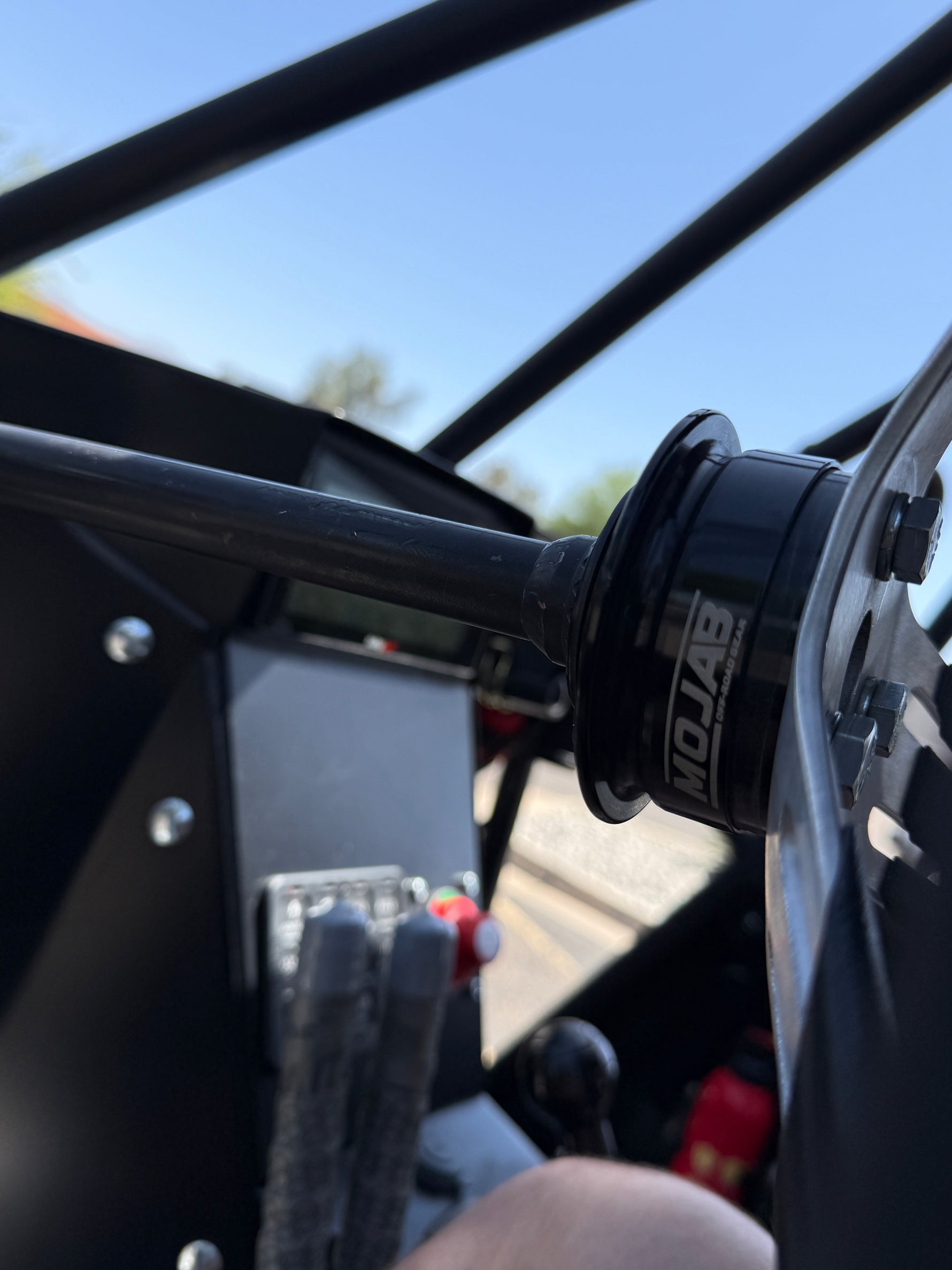 MOJAB 13" Aluminum Steering Wheel | 3-Bolt Pattern (Extended Coating Spokes)