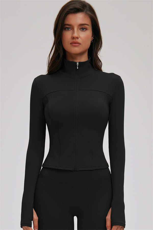 The Kinetic Zip Jacket Sports Bra Leggings | 3-Piece Set