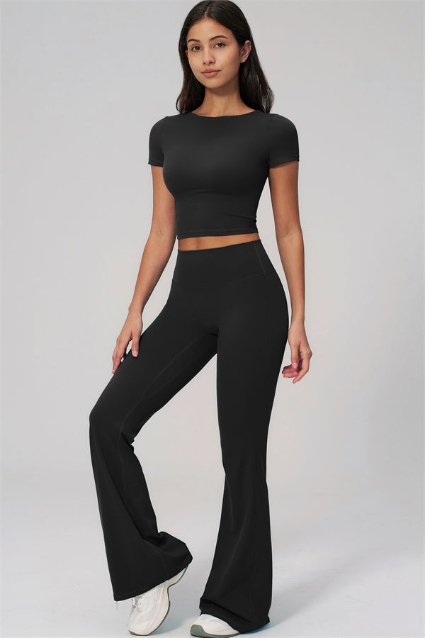 The Rapture T-Shirt Flared Leggings 2-Piece Set