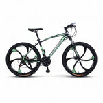 Cross-Country 24"/26" Bike with Shock-Absorbing Spring Fork and Carbon Frame