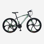 Cross-Country 24"/26" Bike with Shock-Absorbing Spring Fork and Carbon Frame