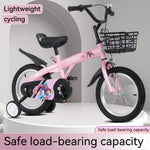 18" Sporty Kids Bike with Training Wheels and Stand Adjustable Saddle | Aged 5-10 Years (Tall Height 39-49")