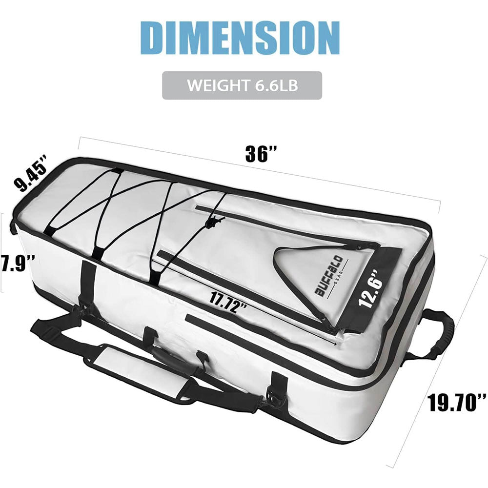 36" Kayak Fish Cooler Bag with Shoulder Strap