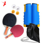 Portable Table Tennis Racket Set