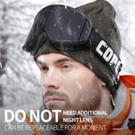 Dual Lenses Ski Goggles