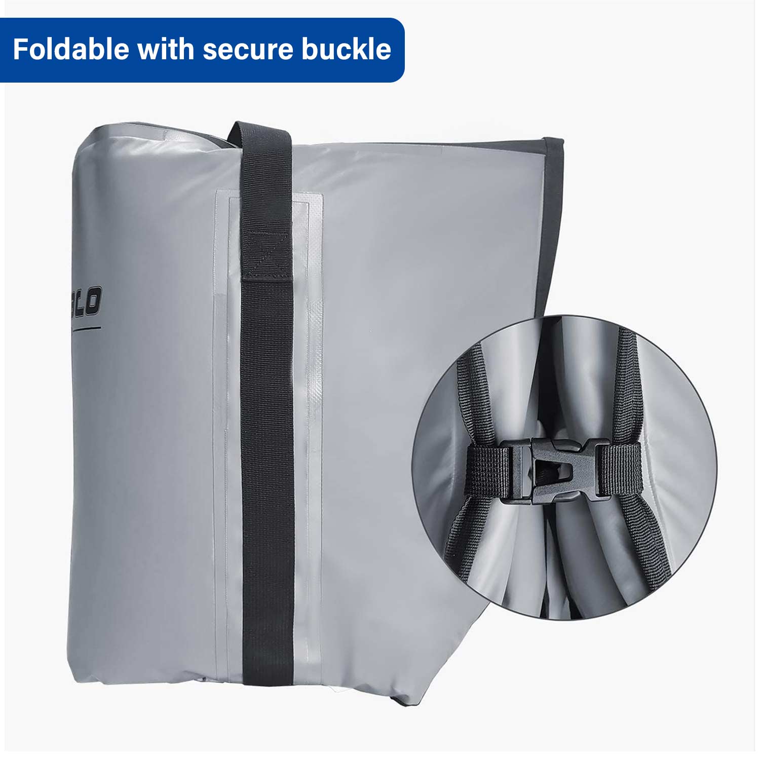 37QT Fish Cooler Bag with Fishing Rod Holder