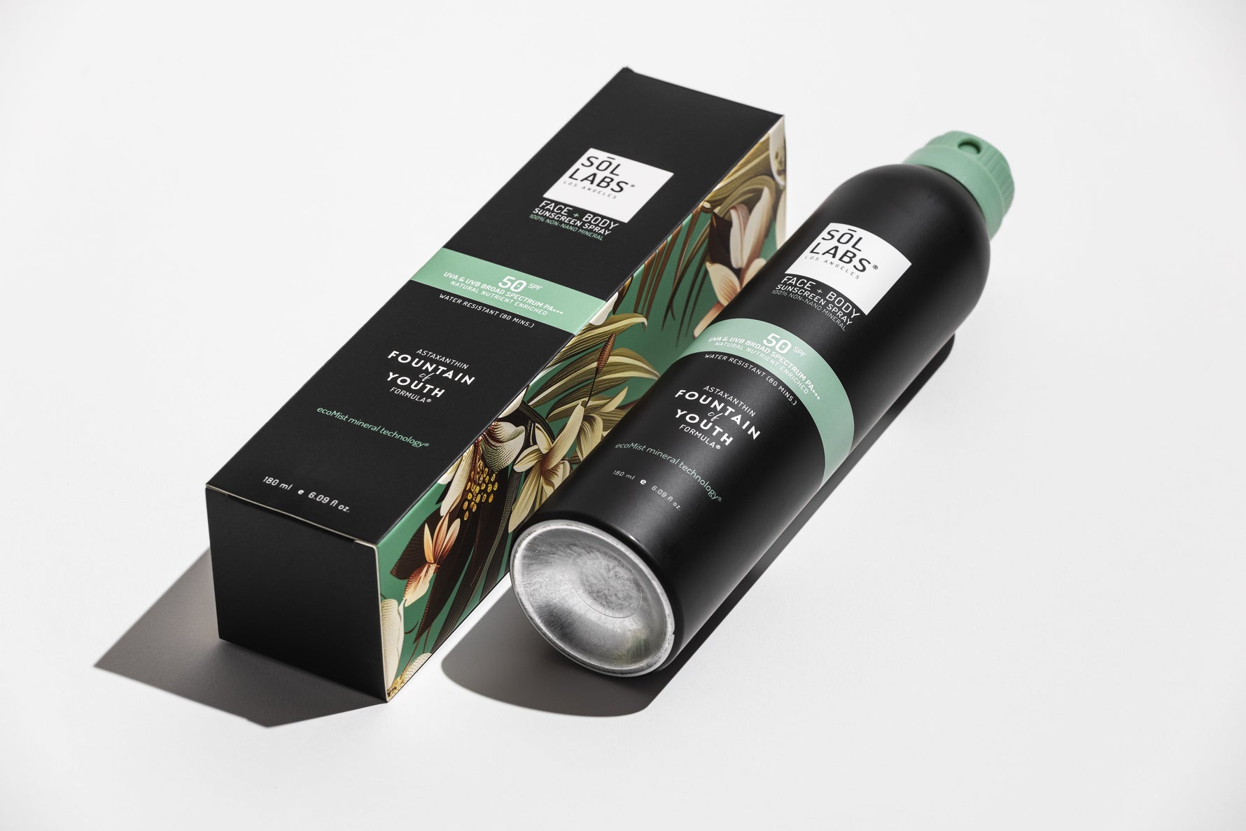 SOL LABS® Natural Mineral SPF 50 Sheer Mist | Broad Spectrum UVA/UVB Protection & Hydrating Formula