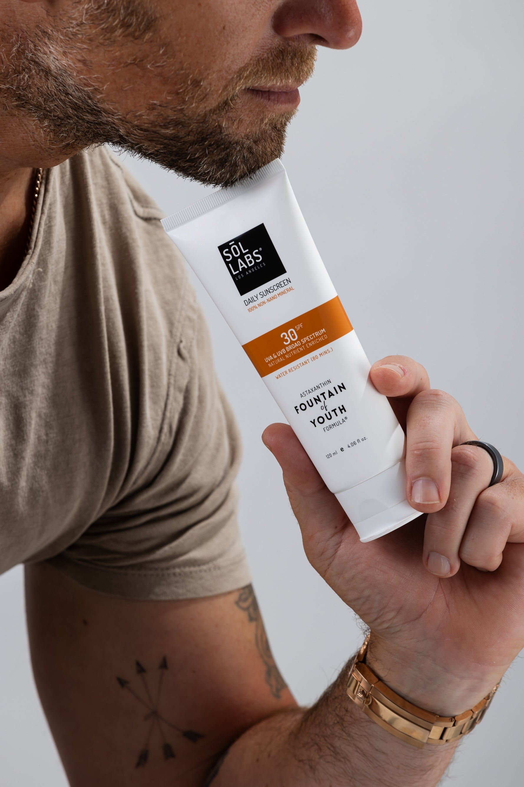 SOL LABS® Natural Mineral SPF 30 Daily Sunscreen Lotion | Broad Spectrum UVA/UVB Protection & Hydrating Formula